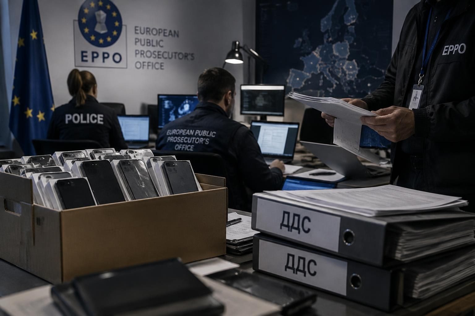 Трима задържани при разследване за ДДС измама за над 15,7 млн. евро