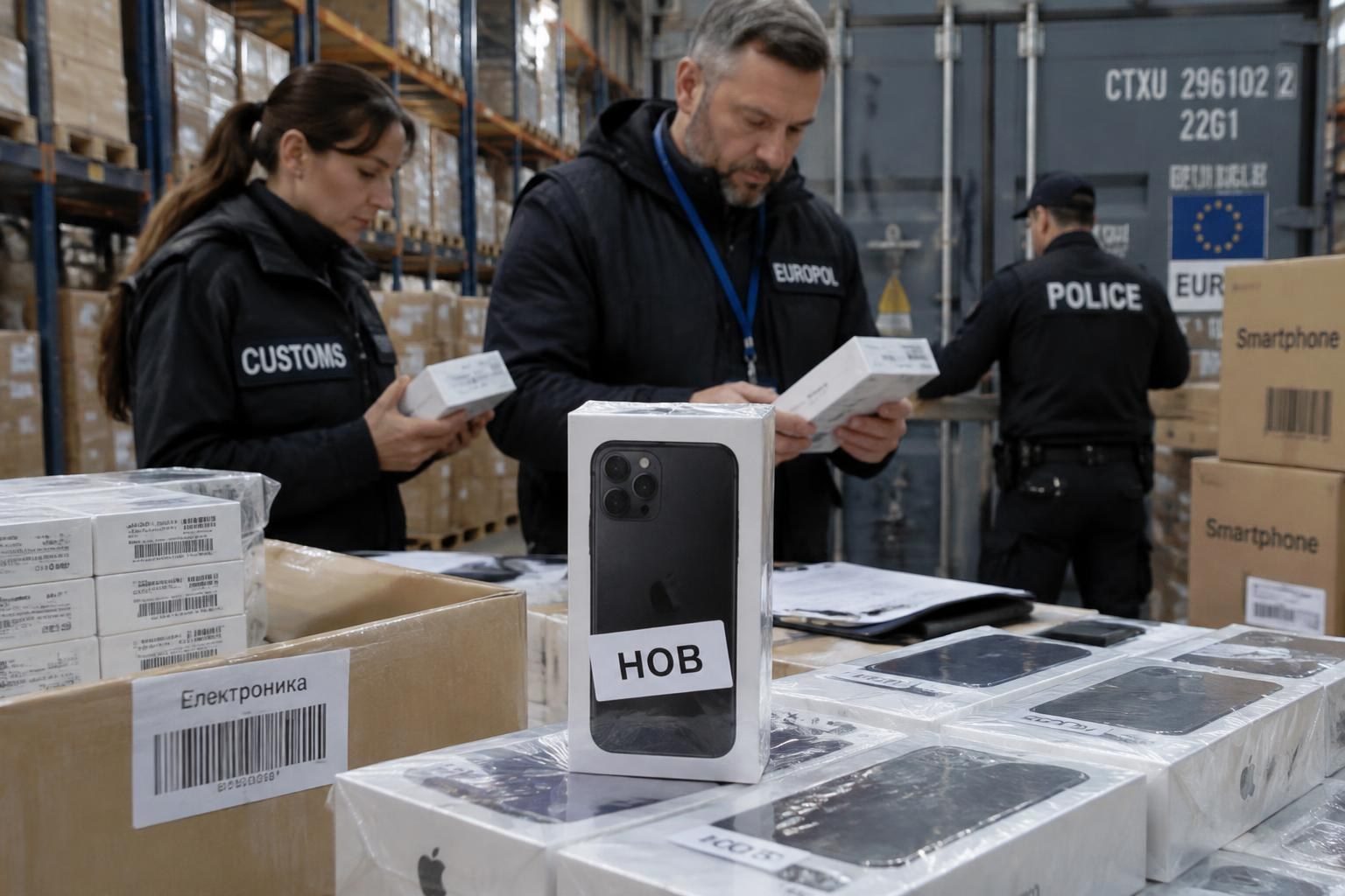 Европейската прокуратура разследва фиктивни фирми в България за измама с над 1 млн. употребявани телефона